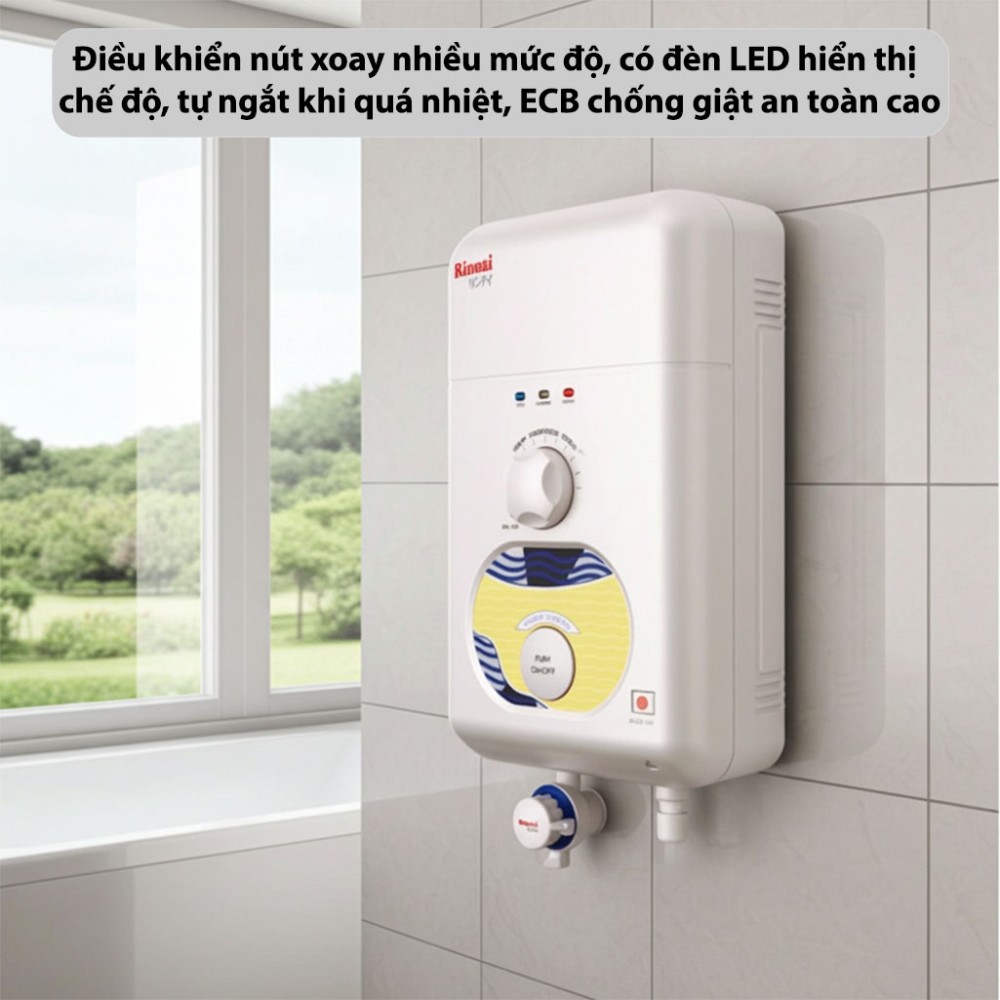 Máy nước nóng trực tiếp Rinnai RE-275WH(G) - Hàng chính hãng