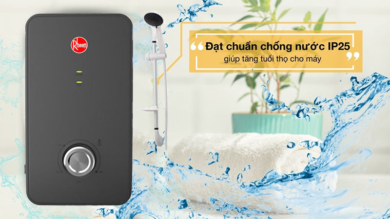 Máy nước nóng trực tiếp Rheem RH-688E-BK - Hàng chính hãng
