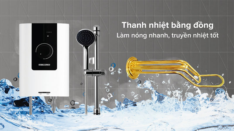 Máy nước nóng trực tiếp Stiebel Eltron 4500W WS-45-EC - Hàng chính hãng