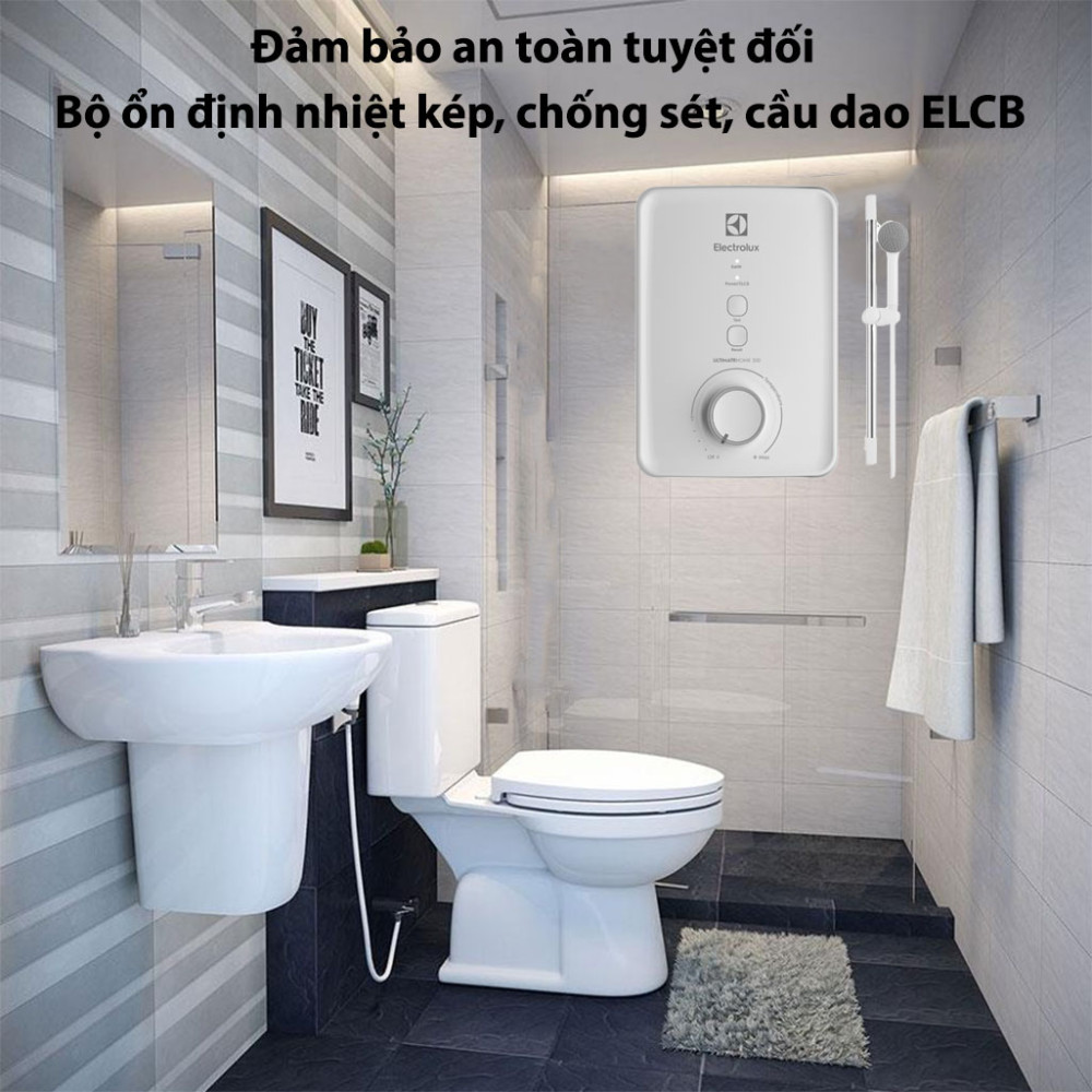 Máy nước nóng trực tiếp UltimateHome 300 4.5kW Electrolux EWE451PX-DWX6 - Hàng chính hãng