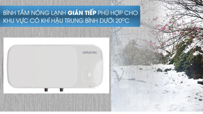 Máy nóng lạnh gián tiếp Atlantic AMI SLIM - Hàng chính hãng