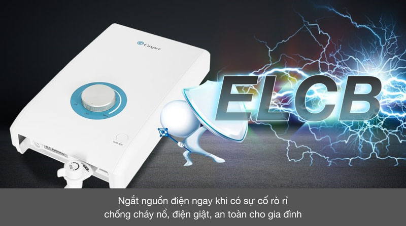 Máy nước nóng trực tiếp Casper 4500W EN-45TH11 - Hàng chính hãng