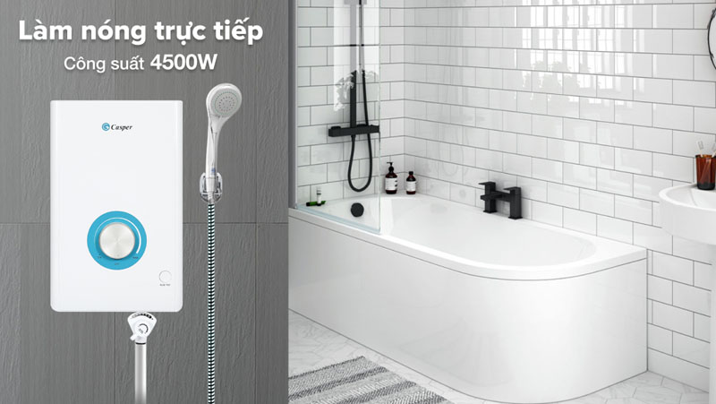 Máy nước nóng trực tiếp Casper 4500W EN-45TH11 - Hàng chính hãng