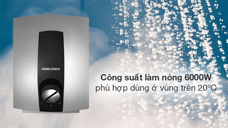 Máy nước nóng trực tiếp đa điểm (Multi Point) Stiebel Eltron 6000W DHC-6-EC - Hàng chính hãng