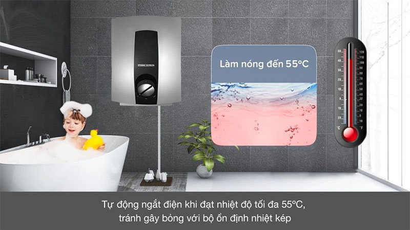 Máy nước nóng trực tiếp đa điểm (Multi Point) Stiebel Eltron 6000W DHC-6-EC - Hàng chính hãng