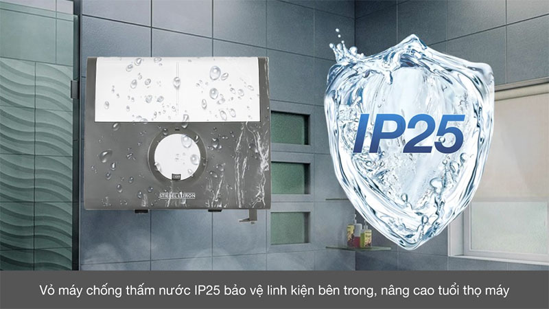 Máy nước nóng trực tiếp đa điểm (Multi Point) Stiebel Eltron 8000W DDH-8-EC - Hàng chính hãng