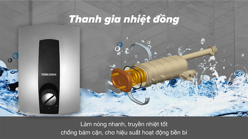 Máy nước nóng trực tiếp đa điểm (Multi Point) Stiebel Eltron 8000W DHC-8-EC - Hàng chính hãng
