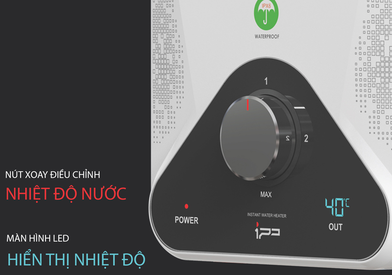 Máy nước nóng trực tiếp Kangaroo KG588WP - Hàng chính hãng