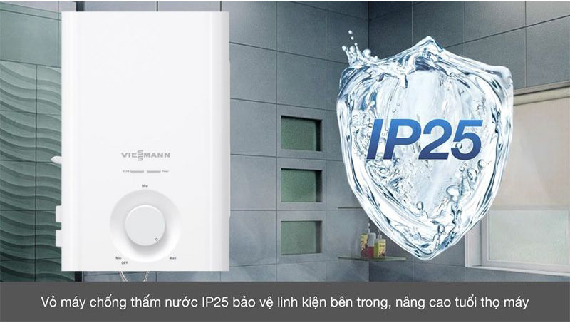 Máy nước nóng trực tiếp ViessMannn C145P-V - Hàng chính hãng