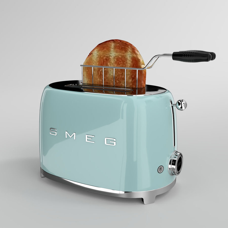 Máy nướng bánh mì Smeg TSF01PGEU - Hàng chính hãng