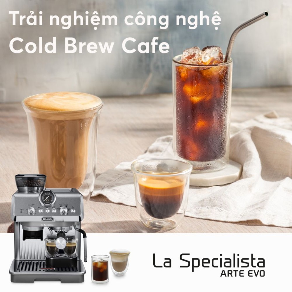 Máy pha cà phê Delonghi EC9255.M - Hàng chính hãng