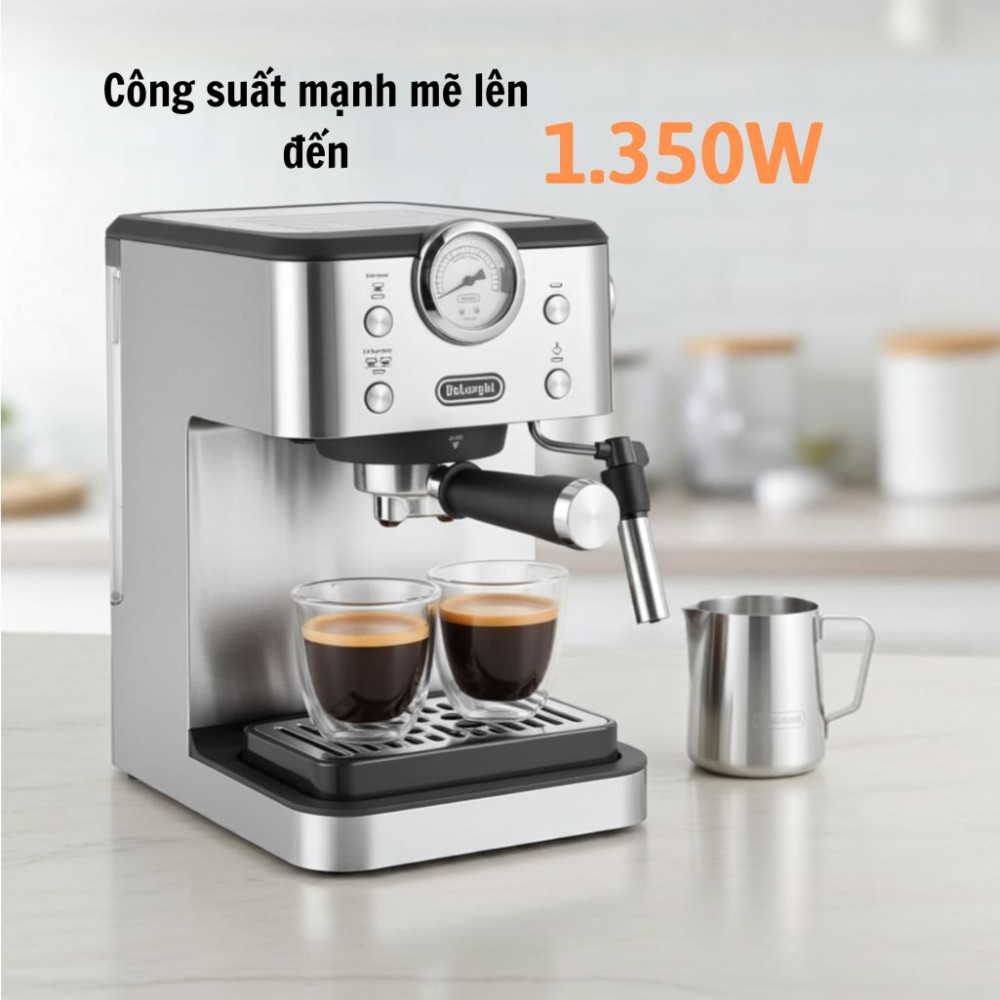  Máy pha cà phê Delonghi EM450.M - Hàng chính hãng