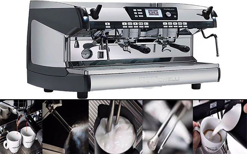 Máy pha cà phê Nuova Simonelli Aurelia II 2 Group Low - Hàng chính hãng