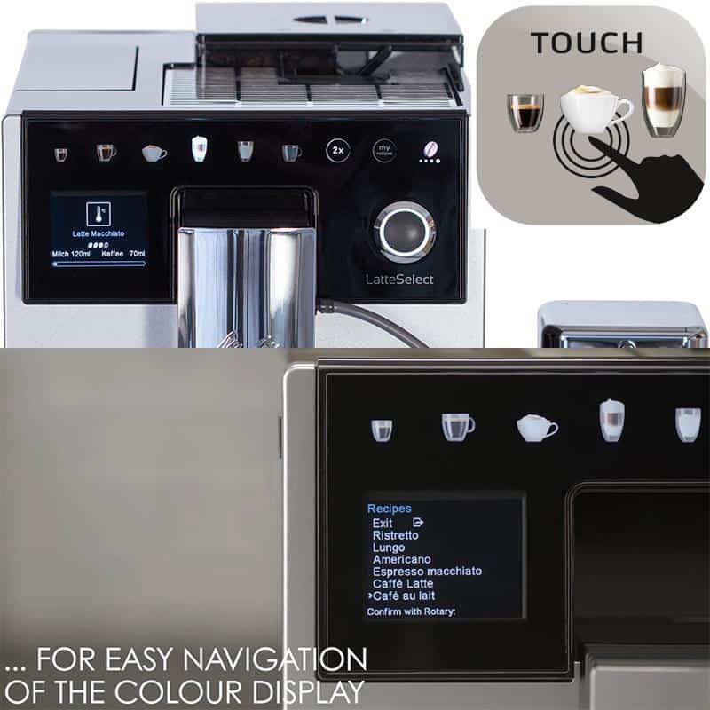Máy pha cà phê Melitta LATTE SELECT - Hàng chính hãng