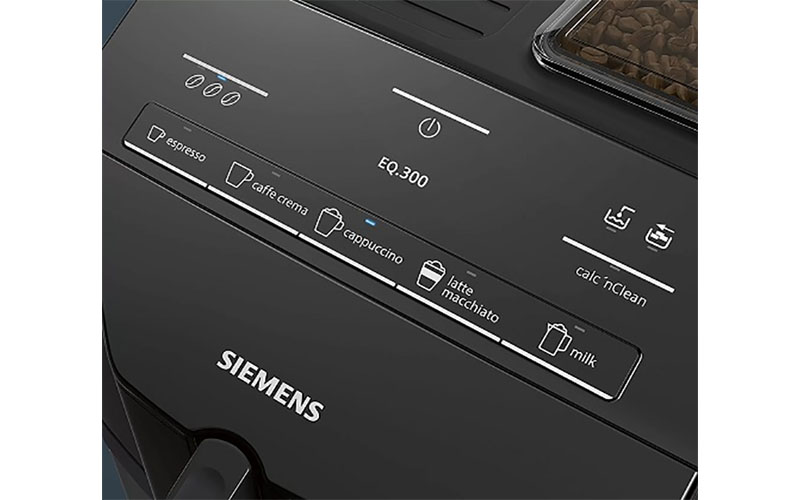 Máy pha cafe tự động Siemens TI35A509DE EQ.300 BLACK - Hàng chính hãng
