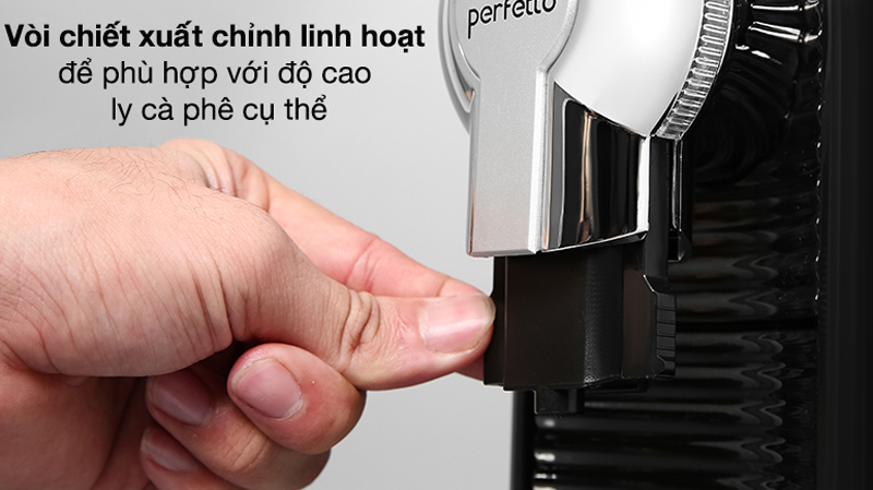 Máy pha cà phê viên nén Perfetto P9.BK - Hàng chính hãng