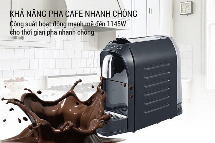 Máy pha cà phê viên nén Hafele HE-BMM018 535.43.018 - Hàng chính hãng