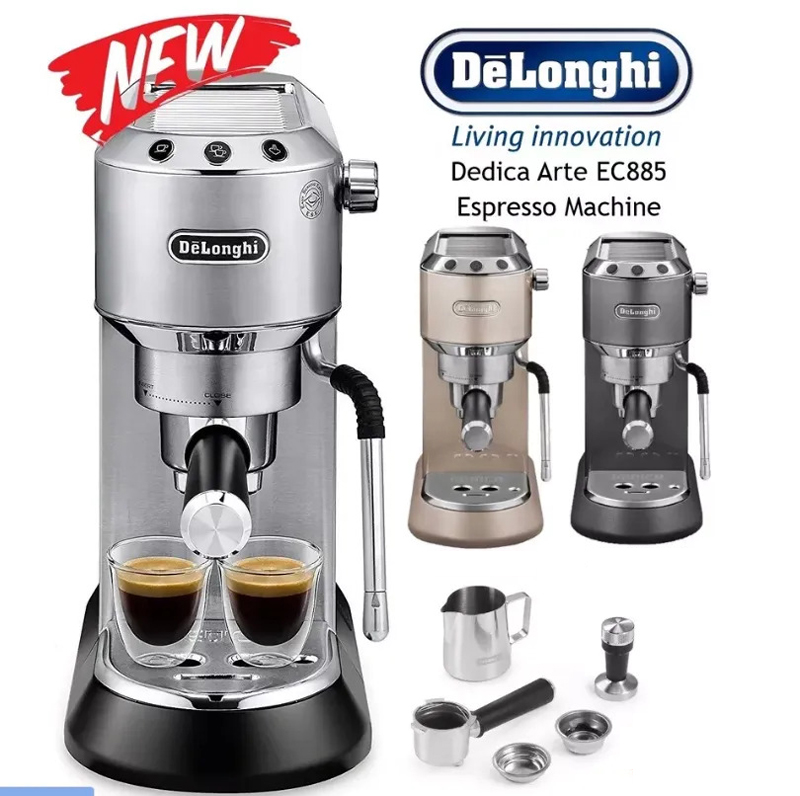 Máy pha cà phê Delonghi EC885.GY - Hàng chính hãng