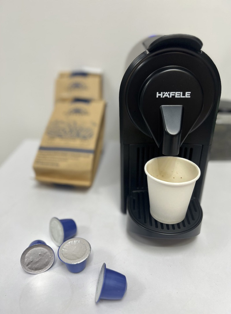 Máy pha cà phê dạng viên nén Hafele HS-C31S 535.43.021 - Hàng chính hãng