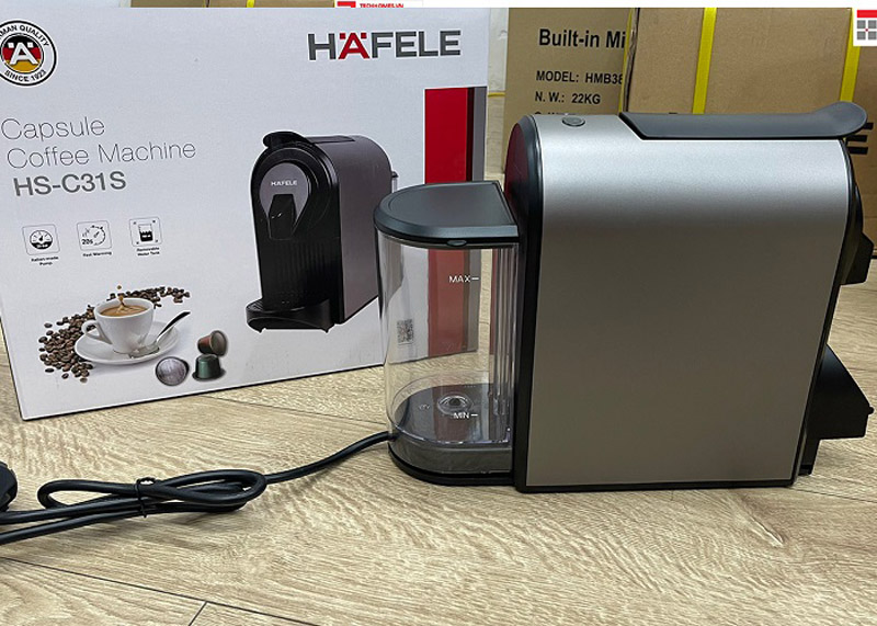 Máy pha cà phê dạng viên nén Hafele HS-C31S 535.43.021 - Hàng chính hãng