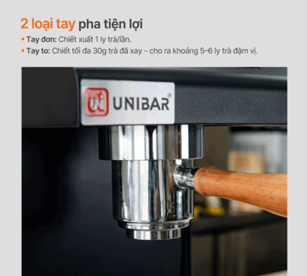 Máy pha trà Unibar HI-TECH 16 PRO - Hàng chính hãng