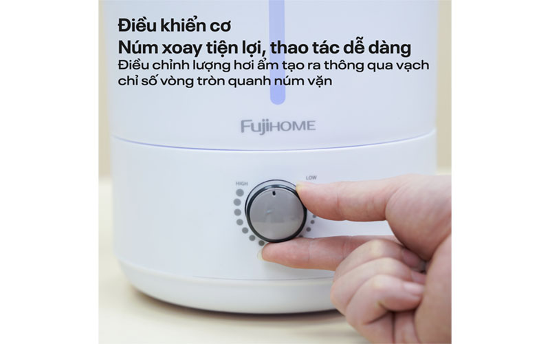 Máy phun sương tạo ẩm, xông tinh dầu Fujihome HM06M - Hàng chính hãng