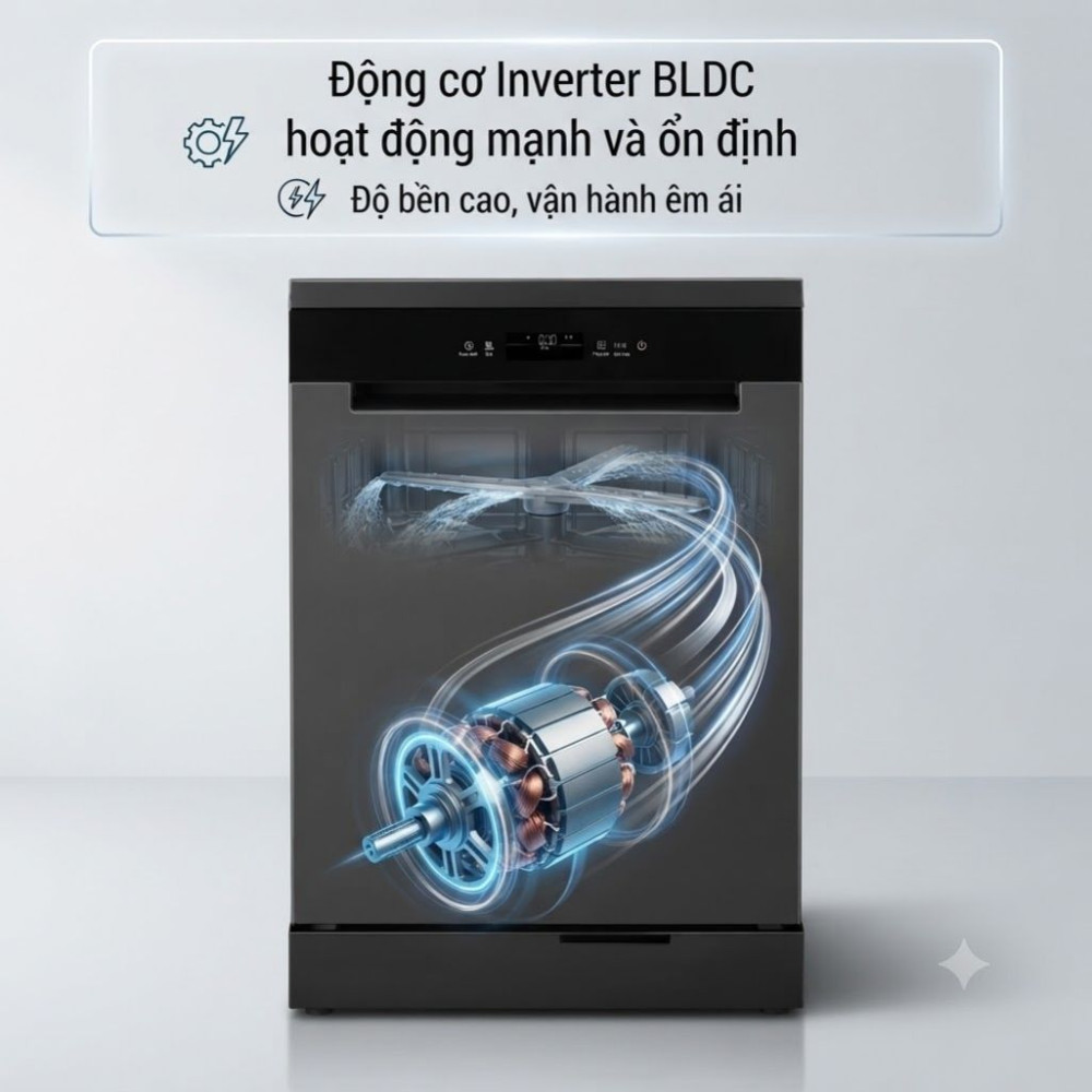 Máy rửa bát 15 bộ Panasonic NP-FVK16XEVN - Hàng chính hãng