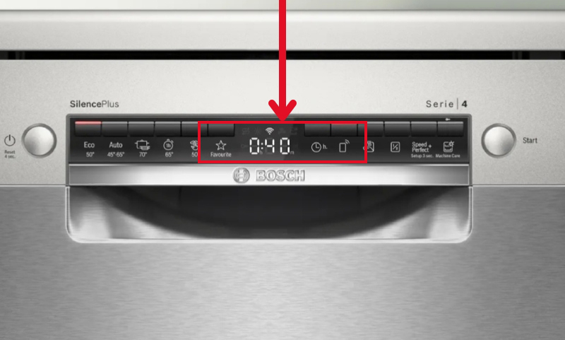 Máy rửa bát Bosch SMS4EMI01E - Hàng chính hãng