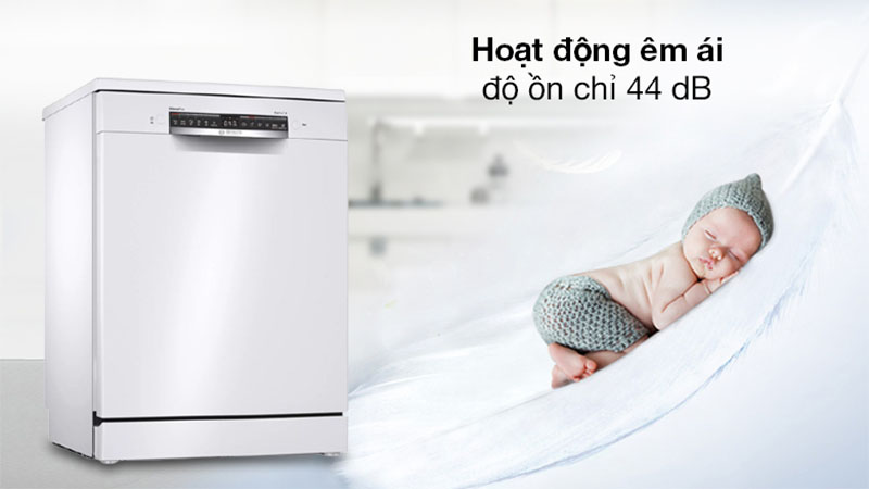 Máy rửa bát Bosch SMS4HAW48E - Hàng chính hãng