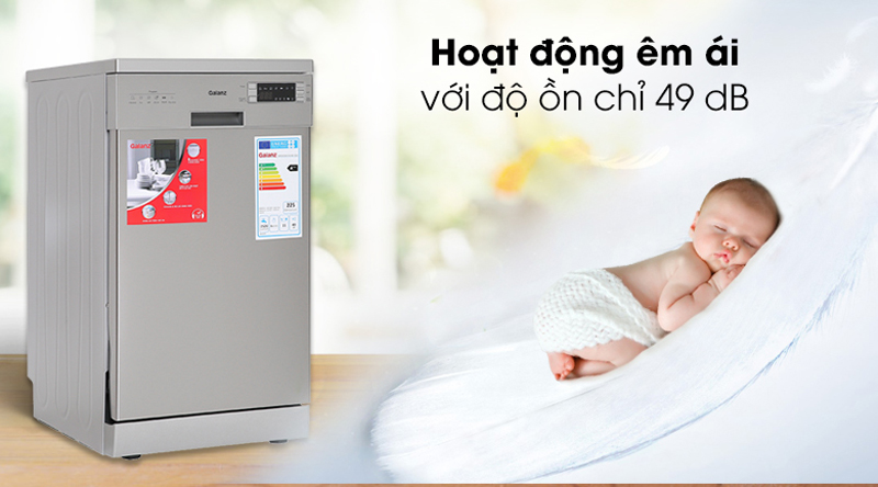 Máy rửa bát độc lập Galanz W45A3A401S-0E1(SS) - Hàng chính hãng
