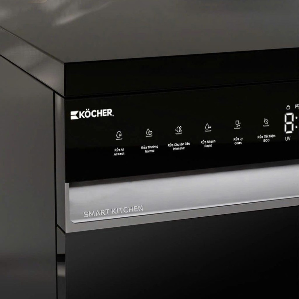 Máy rửa bát Kocher X15 Smart AI  - Hàng chính hãng