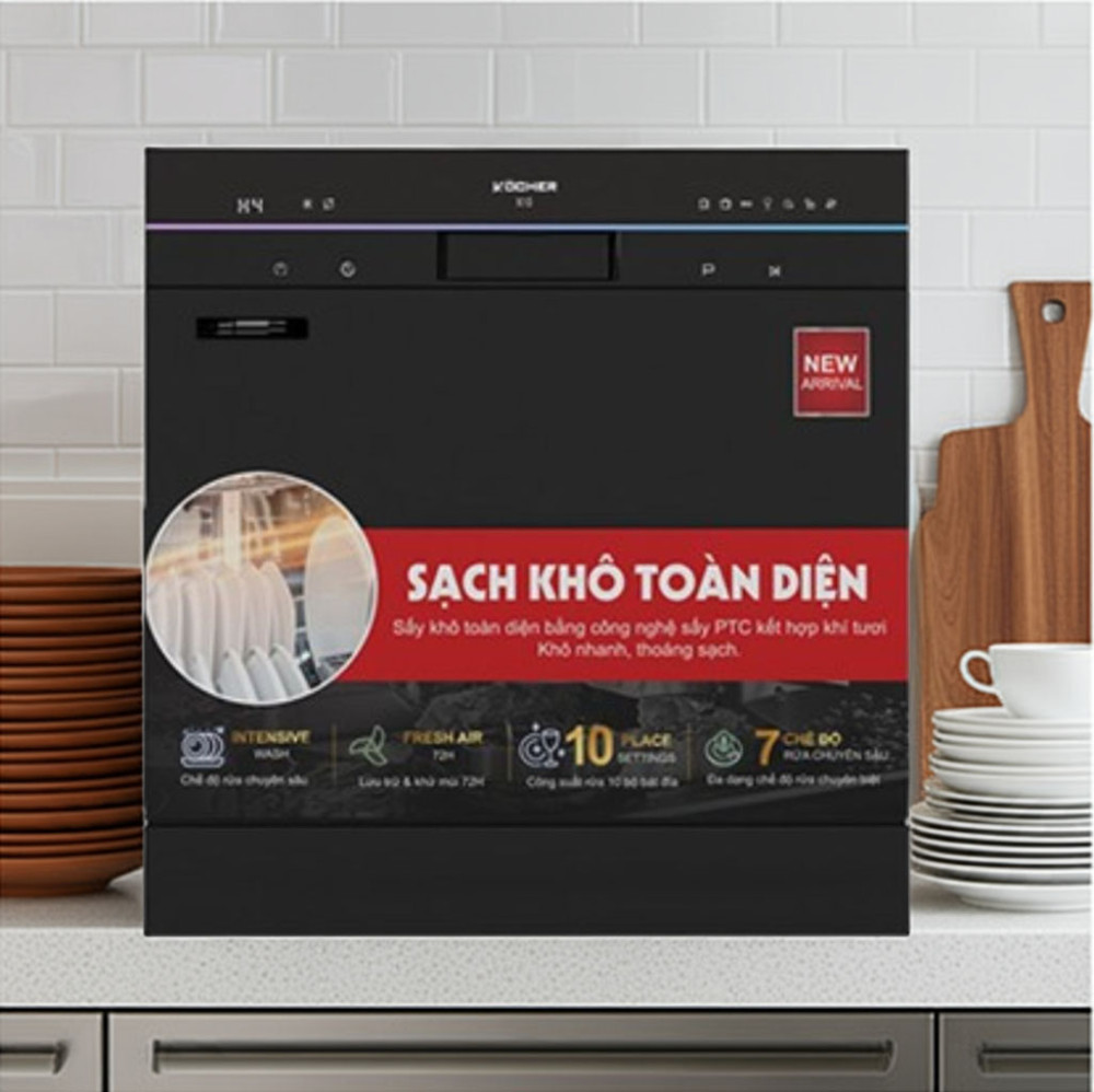 Máy rửa bát Köcher X10 - Hàng chính hãng