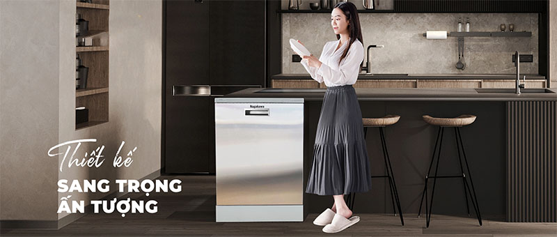 Máy rửa bát Nagakawa NK15D06M - Hàng chính hãng