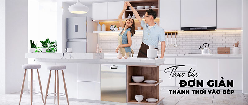Máy rửa bát Nagakawa NK15D06M - Hàng chính hãng