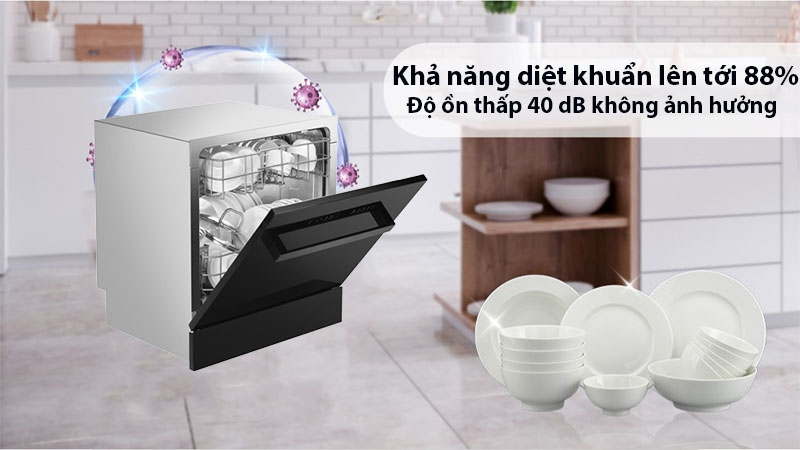 Máy rửa bát Sevilla SV-R08 - Hàng chính hãng