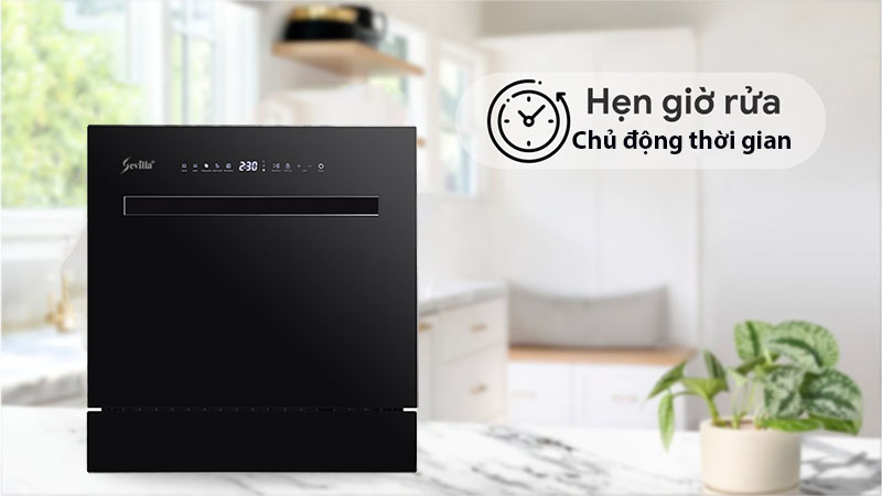 Máy rửa bát Sevilla SV-R08 - Hàng chính hãng