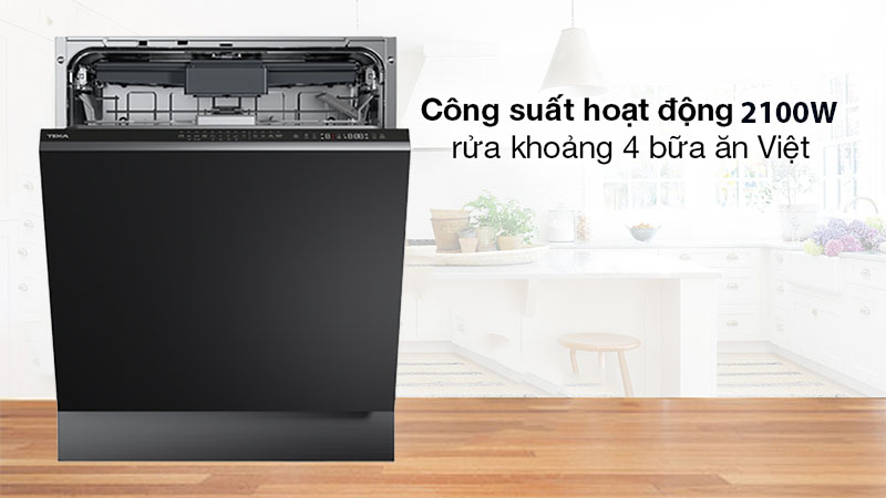 Máy rửa chén âm tủ Teka DFI 46950 220 50 WH - Hàng chính hãng