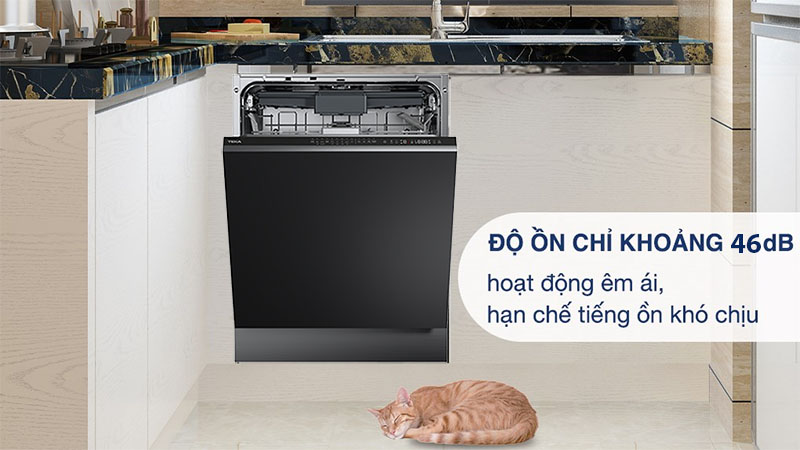 Máy rửa chén âm tủ Teka DFI 46950 220 50 WH - Hàng chính hãng