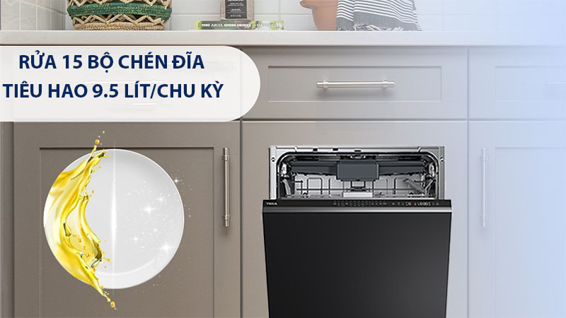Máy rửa chén âm tủ Teka DFI 46950 220 50 WH - Hàng chính hãng