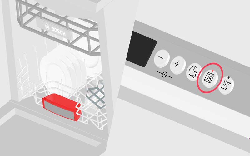 Máy rửa bát Bosch SMS4HDI52E  - Hàng chính hãng