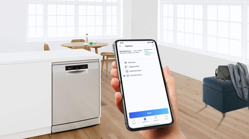 Máy rửa bát Bosch SMI6ZDS49E - Hàng chính hãng