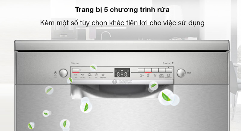 Máy rửa bát Bosch SMS2IVI61E - Hàng chính hãng