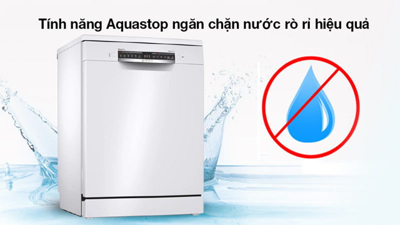 Máy rửa bát 13 bộ độc lập Bosch SMS4HAW48E - Hàng chính hãng