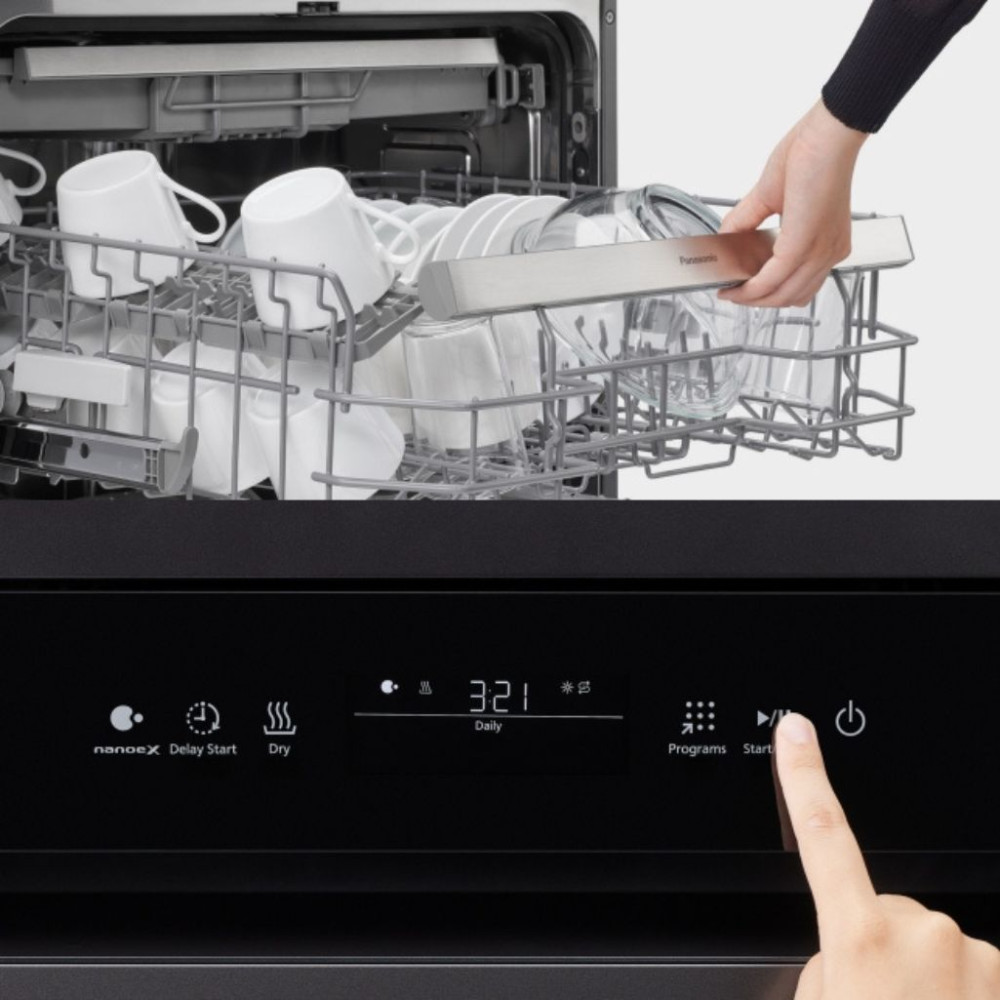 Máy rửa bát độc lập Panasonic 60cm NP-6X4MSEVN - Hàng chính hãng