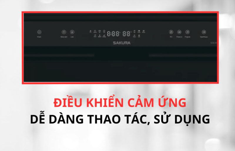 Máy rửa chén Sakura SCE-W1701 - Hàng chính hãng