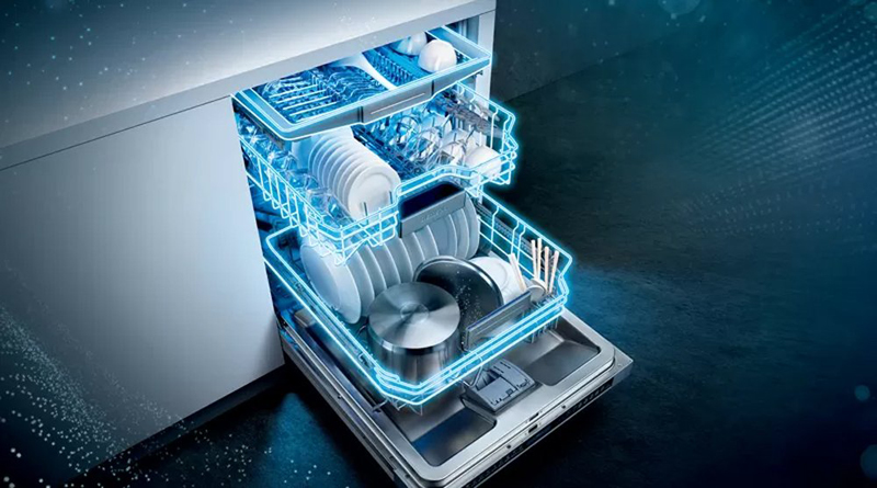 Máy rửa bát Siemens SN75ZX49CE - Hàng chính hãng