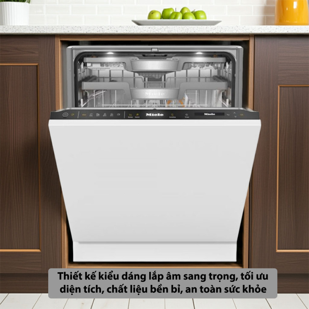 Máy rửa bát âm tủ Miele G 7790 SCVi AutoDos K20 - Hàng chính hãng