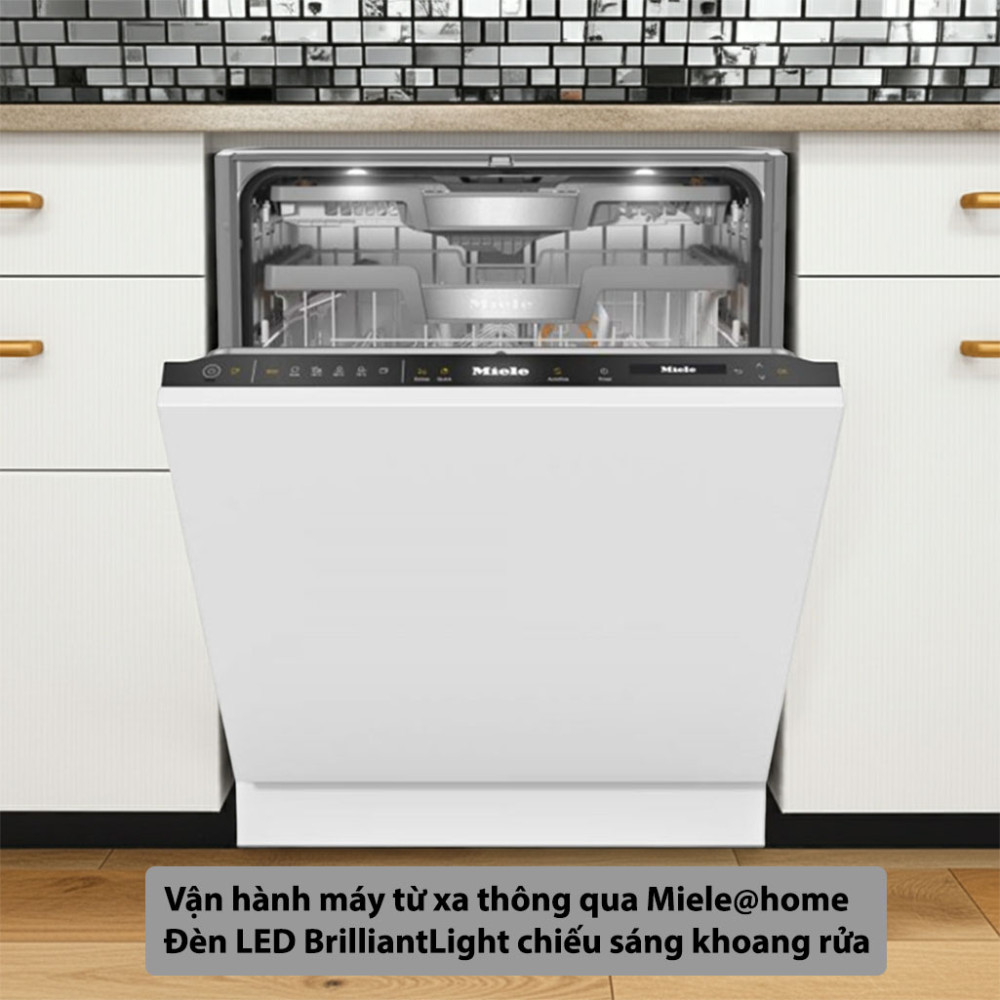 Máy rửa bát âm tủ Miele G 7790 SCVi AutoDos K20 - Hàng chính hãng