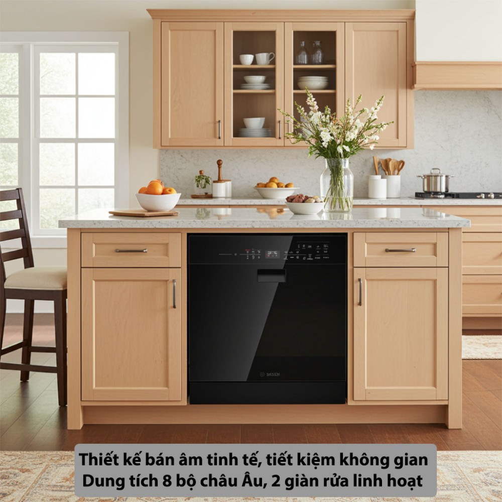 Máy rửa chén bán âm Bosch SCX6ITB00E serie 6 - Hàng chính hãng