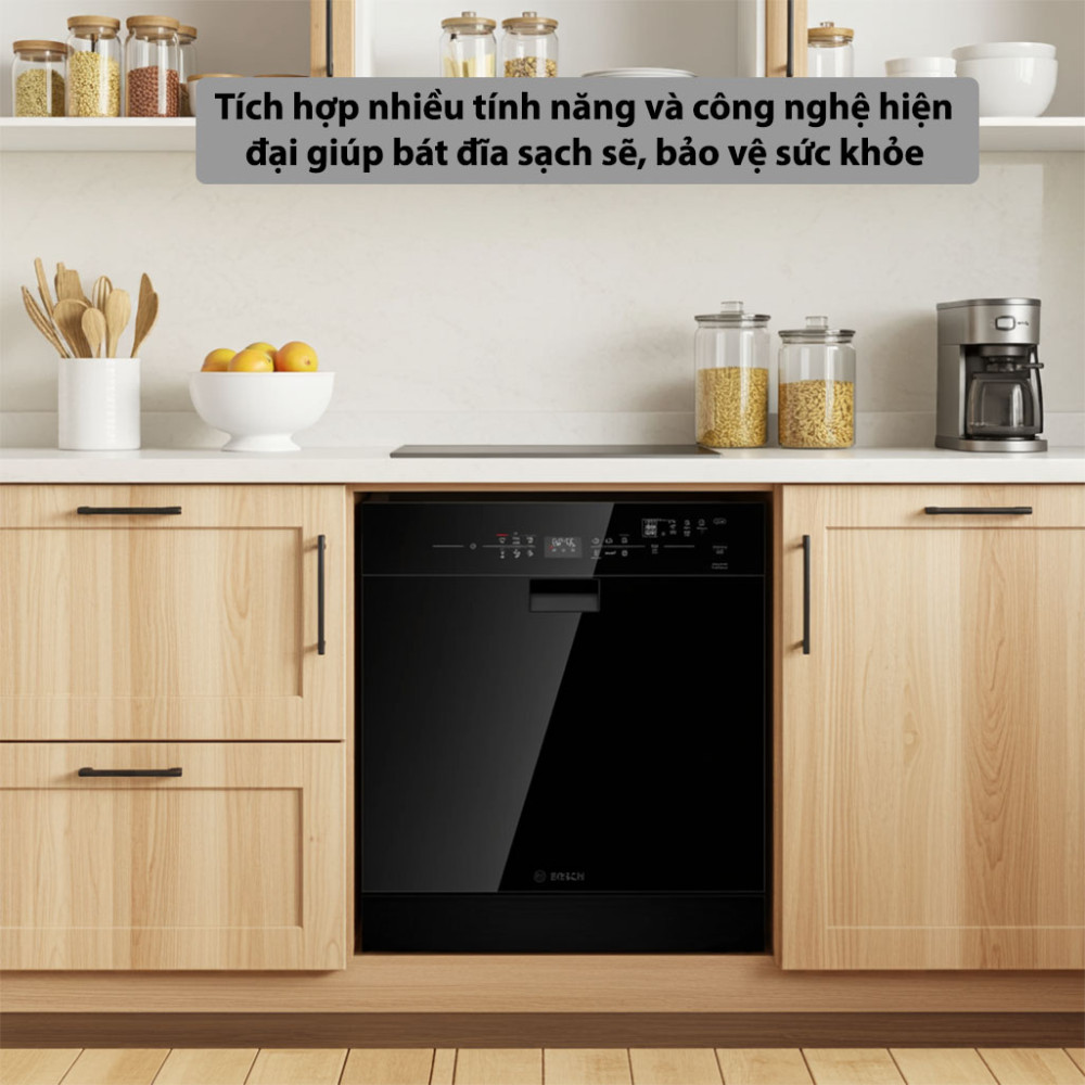 Máy rửa chén bán âm Bosch SCX6ITB00E serie 6 - Hàng chính hãng